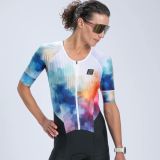  Bộ Quần Áo Ba Môn Nữ Zoot Women's Elite Tri Aero Fz Racesuit - Chromoflow 