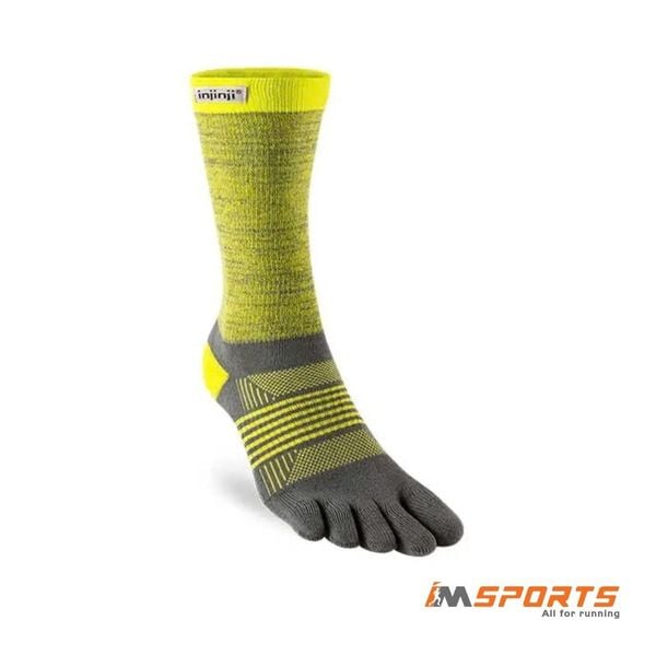 Tất Xỏ Ngón Injinji Women Trail Midweight Crew - Lightning