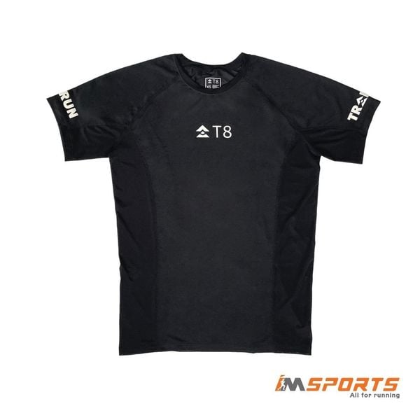 Áo Chạy Bộ Nam T8 Men's Iced Tee - Black VS2
