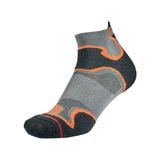  Tất Chạy Bộ 2 lớp 1000 Mile Fusion Double Layer Socklet - Black/Orange 