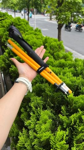 Gậy Chạy Địa Hình Pioneer Carbon C4 - Cam