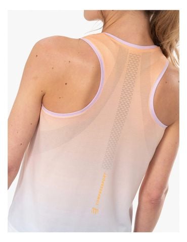 Áo Chạy Địa Hình Nữ Compressport Trail Racing Tank W - Roseate