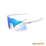  Kính 100% Hypercraft Tròng Đổi Màu - Bastille - Blue Mirror Photochromic 