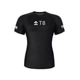  Áo Chạy Bộ Nữ T8 Women's Iced Tee - Pure Black VS2 