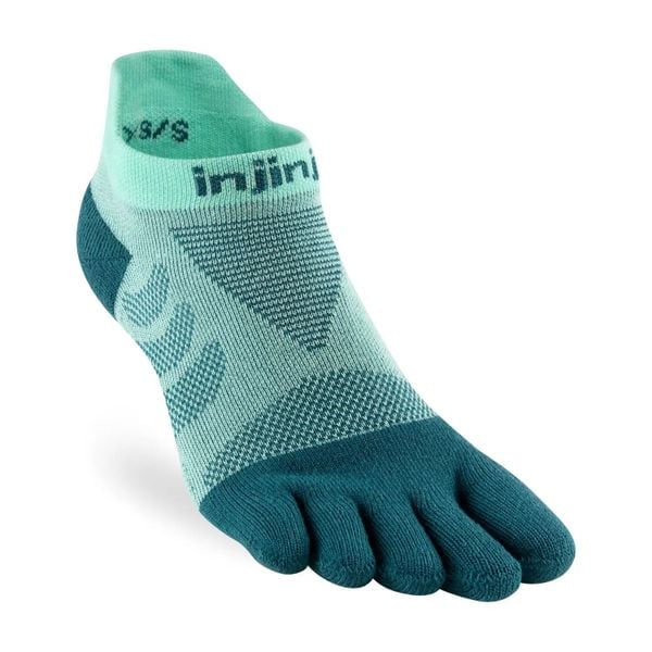 Tất Xỏ Ngón Chạy Đường Dài Injinji Women Ultra Run No Show - Glacier