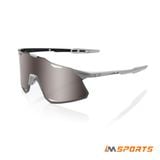  Kính 100% HYPERCRAFT® Matte Stone Grey HiPER - Silver Mirror Lens 