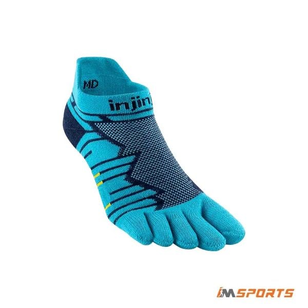 Tất Xỏ Ngón Chạy Đường Dài Injinji Ultra Run No Show - Pacific Blue