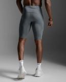  Quần Bó Cơ Nam 2XU Light Speed Compression Shorts Mens - TRB/BRF 