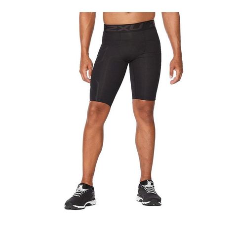 Quần Bó Cơ Chạy Bộ Nam 2XU Motion Compression Shorts - BLK/NRO