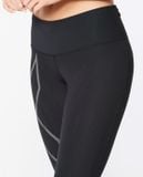  Quần Bó Cơ Nữ 2XU Light Speed Mid-Rise Compression Tights - BLK/BRF 