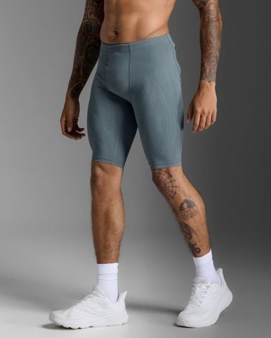Quần Bó Cơ Nam 2XU Light Speed Compression Shorts Mens - DSG/DSF