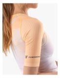  Áo Tri Nữ Compressport Tri Postural Aero SS Top W-Buff Orange Print 