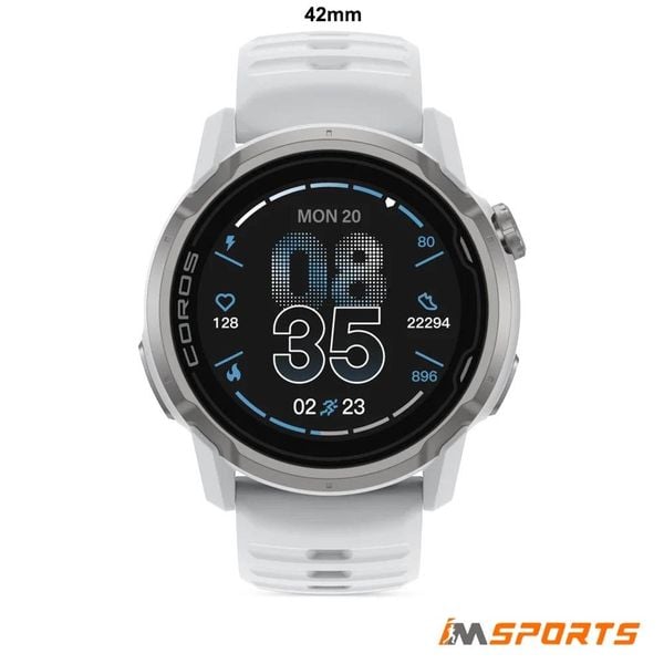 Đồng hồ GPS Thể Thao Coros Apex 4 42mm - White