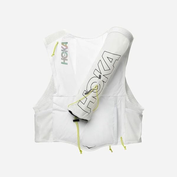 Áo Vest Chạy Địa Hình HOKA Trail Run 10L - White