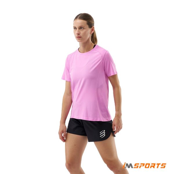 Áo Chạy Bộ Nữ Compressport Performance SS Tshirt W - Cyclamen