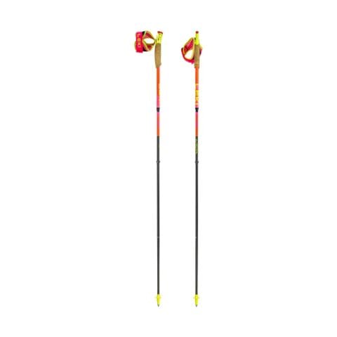 Gậy Chạy Địa Hình LEKI Ultratrail FX.One Superlite - Neon Pink/Pastelloarange/Neon Yellow