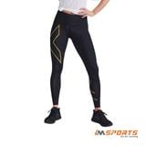  Quần Bó Cơ Nữ 2XU Light Speed Mid-Rise Compression Tights - BLK/GRF 