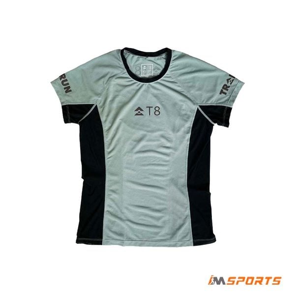 Áo Chạy Bộ Nữ T8 Women's Iced Tee - Silver Blue