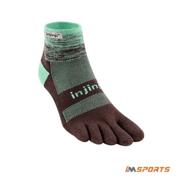 Tất Xỏ Ngón Chạy Địa Hình Injinji Trail Midweight Mini-Crew - Mint