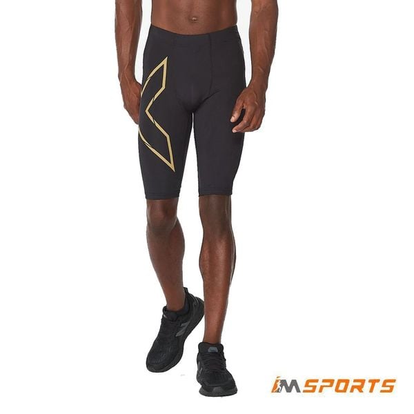 Quần Bó Cơ Nam 2XU Light Speed Compression Shorts Mens - BLK/GRF