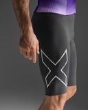  Bộ Quần Áo Ba Môn Phối Hợp Nam 2XU Light Speedreact Sleeved Trisuit - WHT/TRB 
