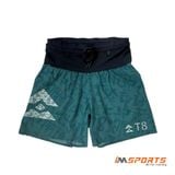  Quần Chạy Bộ Nam T8 Men's Sherpa Shorts - Inked Teal 