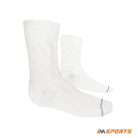 Tất chạy bộ 2 lớp 1000 Mile Double Layer Sock Repreve - White