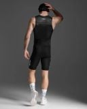  Bộ Quần Áo Nam Ba Môn Phối Hợp Triathlon 2XU Core Trisuit - BLK/WHT 