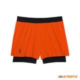  Quần Chạy Bộ Nữ On Running Women's 3" Performance 2/1 Shorts - Orange 