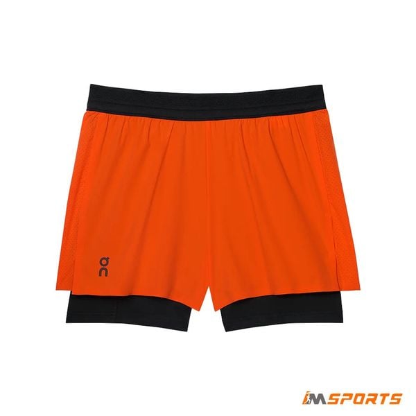 Quần Chạy Bộ Nữ On Running Women's 3" Performance 2/1 Shorts - Orange