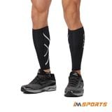  Bó Ống Chân 2XU Compression Calf Unisex - BLK/BLK 