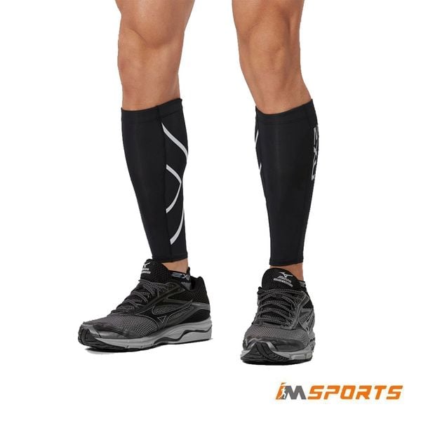 Bó Ống Chân 2XU Compression Calf Unisex - BLK/BLK