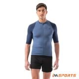  Áo Chạy Địa Hình Nam Compressport Trail Racing Postural SS Top M - Indigo/Blues 