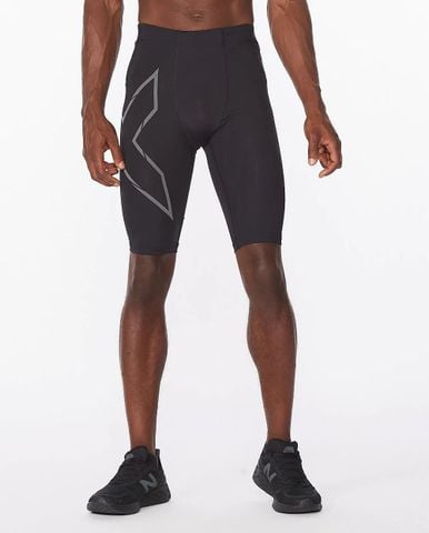 Quần Bó Cơ Nam 2XU Light Speed Compression Shorts Mens - BLK/BRF