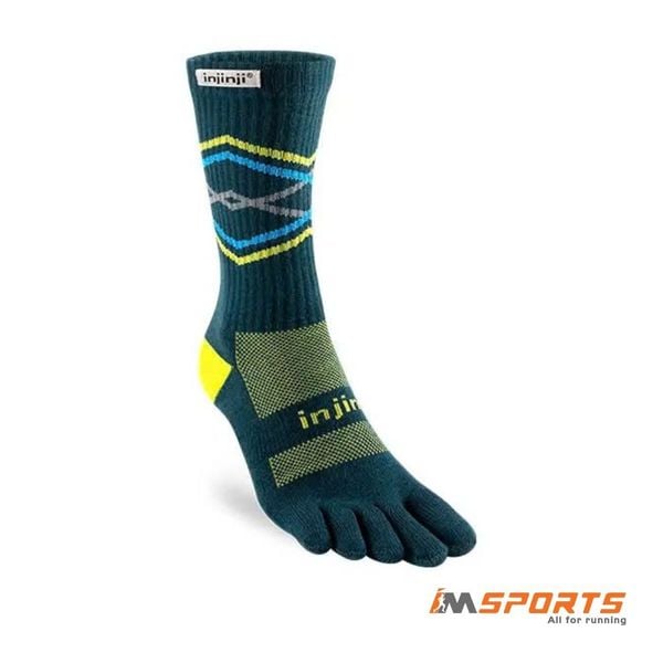 Tất Xỏ Ngón Chạy Địa Hình Injinji Trail Midweight Crew - Eclipse