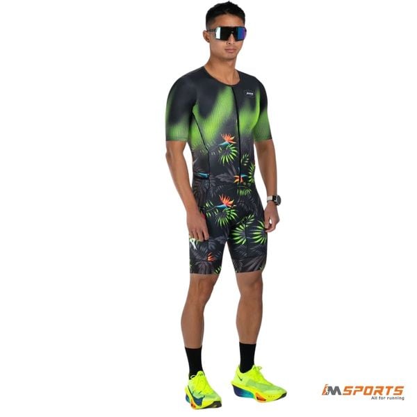 Bộ Quần Áo Ba Môn Zoot Men's Ltd Tri Aero Fz Racesuit - Tropical Magic