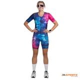  Bộ Quần Áo Ba Môn Zoot Women's Ltd Tri Aero Fz Racesuit - Crystal 
