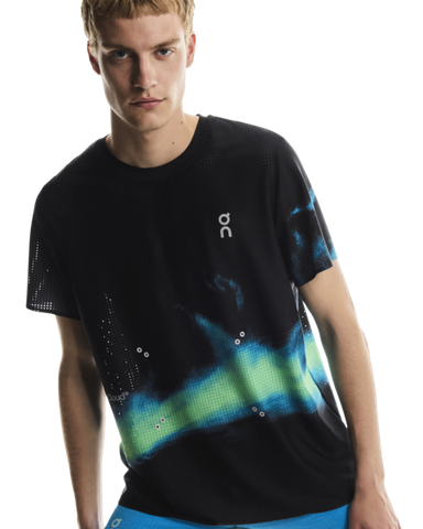 Áo Chạy Bộ Nam On Running Men's Pace Mesh-T - Black/Horizon