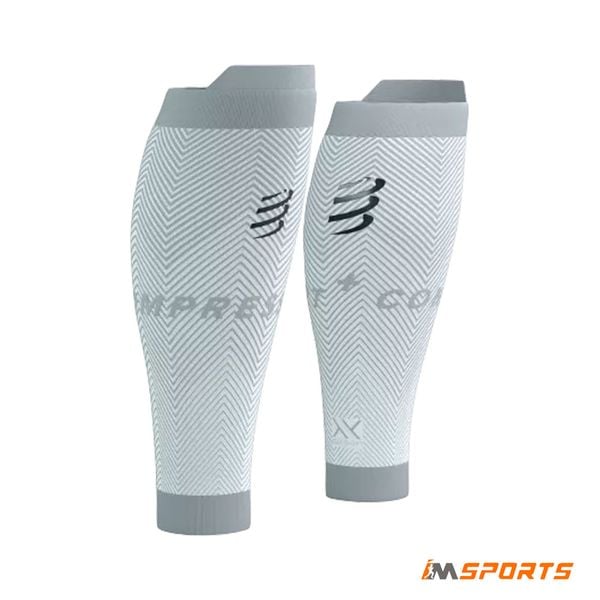 Bó Bắp Chân Compressport Calf R2 Oxygen - White/Neble Grey