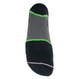  Tất chạy bộ 2 lớp 1000 Mile Fusion Anklet Double Layer - Black/Green 