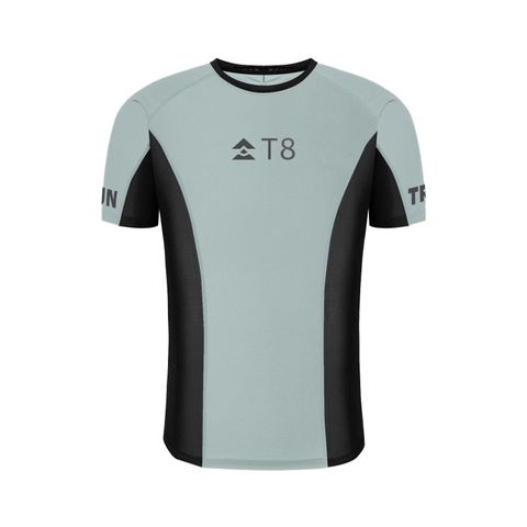 Áo Chạy Bộ Nam T8 Men's Iced Tee - Silver Blue