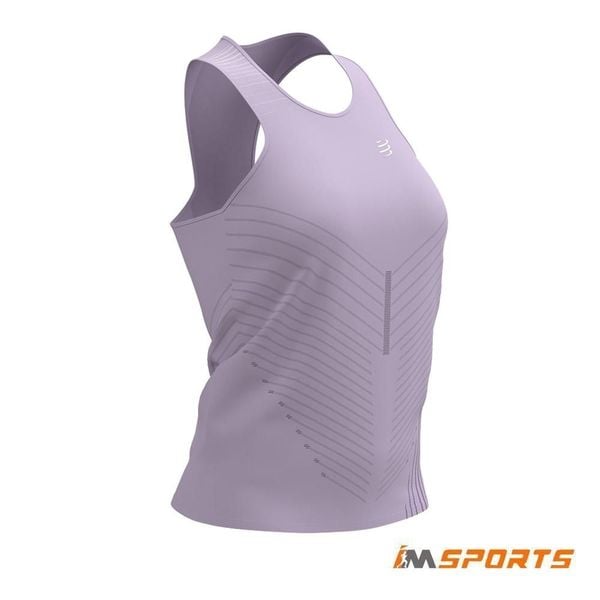 Áo Chạy Bộ Nữ Compressport Performance Singlet W - Orchid Petal/Purple
