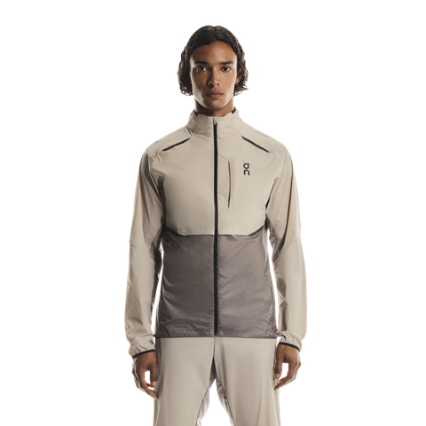 Áo Khoác Chạy Bộ Nam On Running Men's Weather Jacket - Desert/Cinder