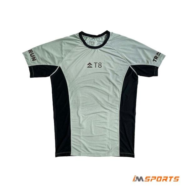 Áo Chạy Bộ Nam T8 Men's Iced Tee - Silver Blue