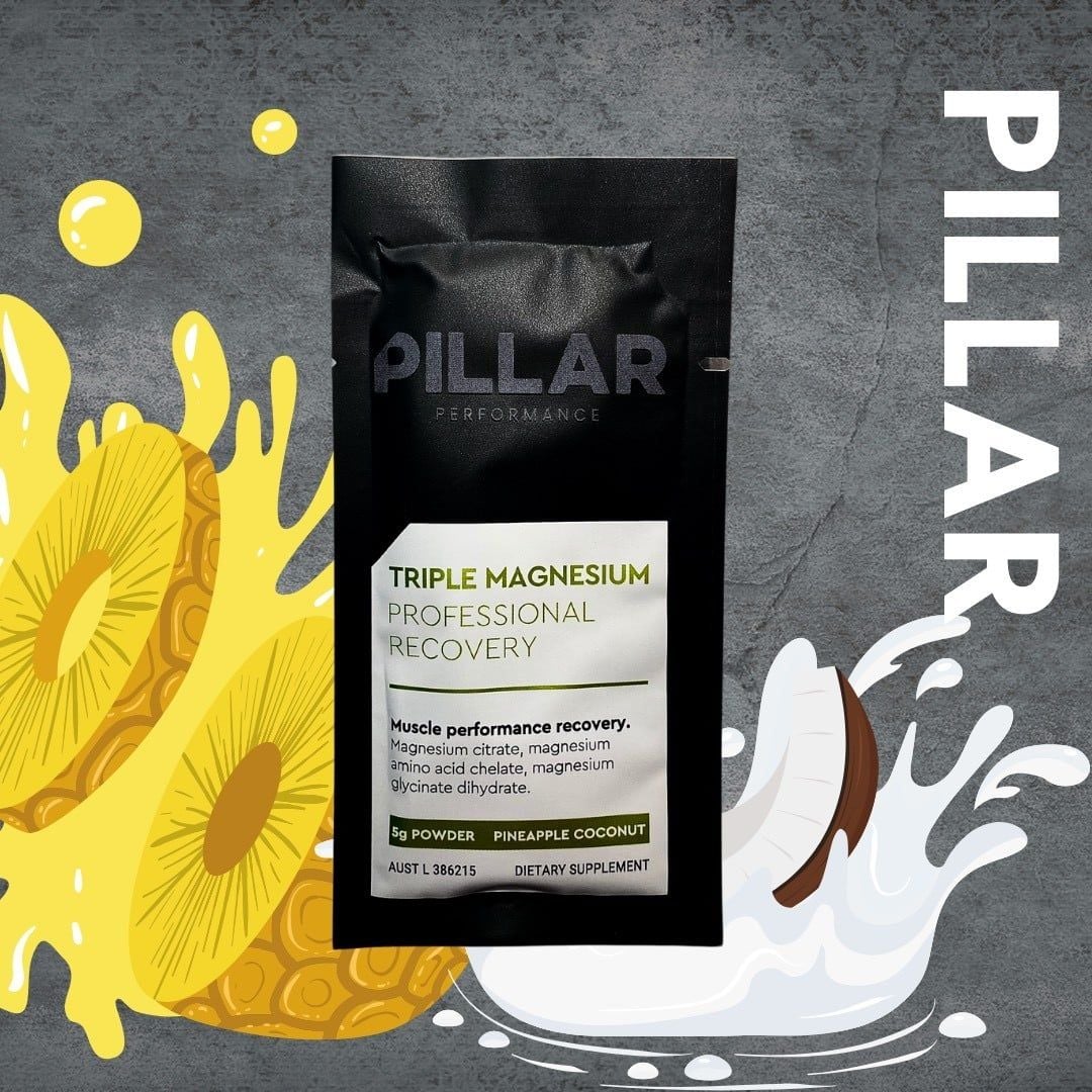  Vi Chất Dinh Dưỡng Pillar Performance Triple Magnesium Professional Recovery-Pineapple Coconut gói 5g 