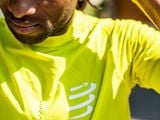  Áo Chạy Bộ Nam Compressport Racing SS Tshirt M - Safe Yellow/Silver Reflective 