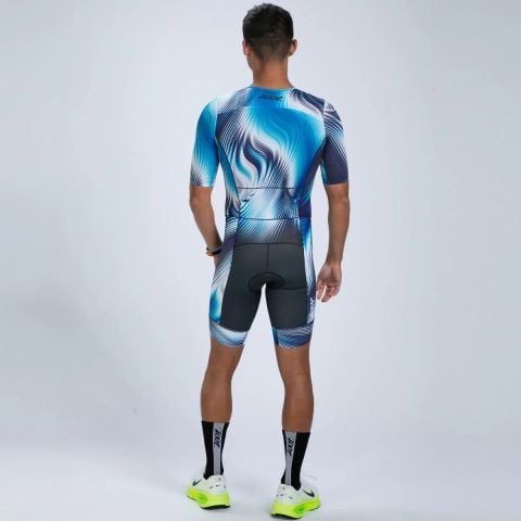 Bộ Quần Áo Ba Môn Nam Zoot Men's Ltd Tri Aero Fz Racesuit - Surge