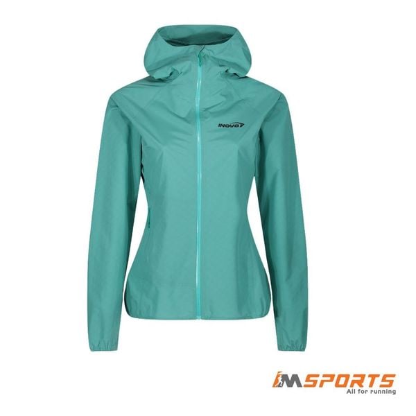 Áo Chạy Địa Hình Chống Nước Nữ Inov8 Stormshell FZ V2- Aqua