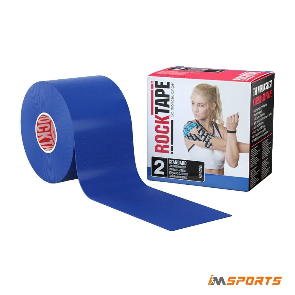  Băng Dán Cơ Thể Thao ROCKTAPE STD Tape 5cm x 5m - Blue 