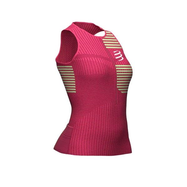 Áo Tri Nữ Compressport Tri Postural Tank Top - Jazzy/Paradise Green